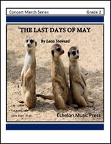 The Last Days of May Concert Band sheet music cover